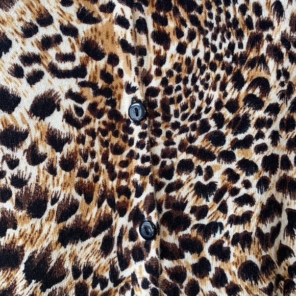 Draper's & Damon's 2 pc Petite Tank Cardigan Sweater Set - Picture 5 of 9